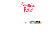 Tablet Screenshot of amandareilly.com